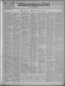 Wiadomości, R. 4, nr 50 (193), 1949