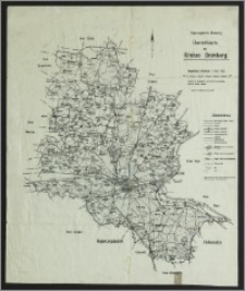 Regierungsbezirk Bromberg : übersichtskarte des Kreises Bromberg
