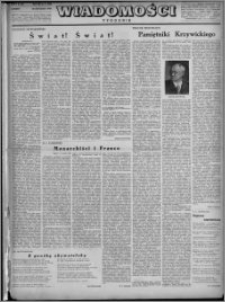Wiadomości, R. 3, nr 3 (94), 1948