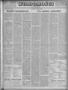 Wiadomości, R. 3, nr 15 (106), 1948