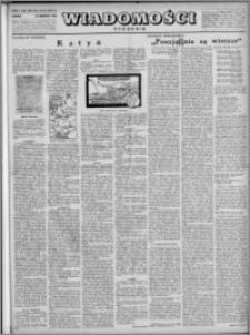 Wiadomości, R. 3, nr 34/35 (125/126), 1948