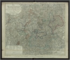 Der Fraenkische Kreis nebst den angraenzenden Laendern : nach vielen bisher noch nicht benüzten Handzeichnungen einzelner Gegenden und andern vorzüglichen Hülfs-Mitteln mit Sorgfalt verzeichnet und nach den neusten Laender-Vertheilungen