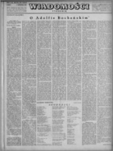 Wiadomości, R. 3, nr 44/45 (135/136), 1948