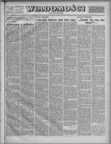Wiadomości, R. 2, nr 22 (61), 1947