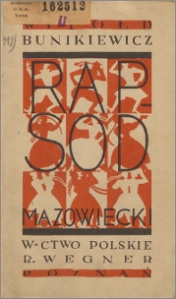 Rapsod mazowiecki
