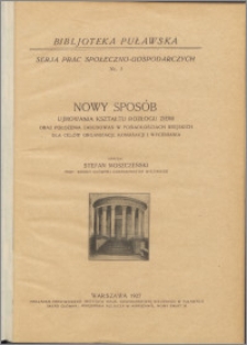 Nowy sposób ujmowania kształtu rozłogu ziemi oraz położenia zabudowań w posiadłościach wiejskich dla celów organizacji, komasacji i wyceniania