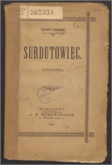 Surdutowiec : powiastka