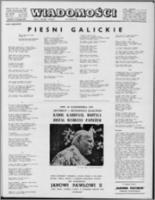 Wiadomości, R. 33 nr 47 (1703), 1978