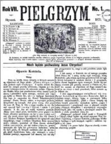 Pielgrzym, pismo religijne dla ludu 1875 nr 1