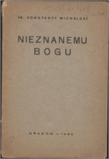 Nieznanemu Bogu