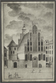 [Toruń, kościół św. Trójcy - widok od zachodu]