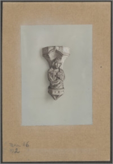 [Toruń, wspornik z wizerunkiem Matki Boskiej z zakrystii Bazyliki katedralnej św. Jana Chrzciciela i św. Jana Ewangelisty]