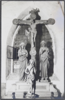 [Toruń, tęczowy krucyfiks z Bazyliki katedralnej św. Jana Chrzciciela i św. Jana Ewangelisty]