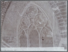 [Toruń, maswerk w oknie nad chórem w kościele św. Jakuba]