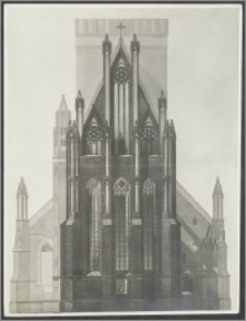 [Toruń, kościół św Jakuba - wschodnia elewacja prezbiterium]