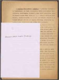 Hasła biograficzne do Słownika Filozofii w Polsce i do Polskiego Słownika Biograficznego