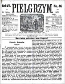 Pielgrzym, pismo religijne dla ludu 1875 nr 46