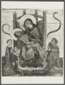 [Toruń, Pietá (Matka Boska Bolesna z ciałem martwego Jezusa na kolanach) - fragment dawnego ołtarza głównego z kościoła Wniebowzięcia Najświętszej Marii Panny i Bł. ks. Stefana W. Frelichowskiego]