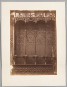 [Toruń, stalle z kościoła Wniebowzięcia Najświętszej Marii Panny i Bł. ks. Stefana W. Frelichowskiego]