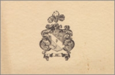 [Zaproszenie. Incipit] "Baltia" Korporacja Studentów Uniwersytetu Poznańskiego ma zaszczyt prosić... na Ósmy Doroczny Bal