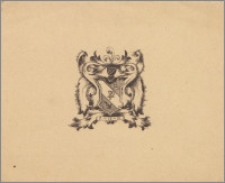 [Zaproszenie. Incipit] Korporacja Studentów Uniwersytetu Poznańskiego"Baltia" ma zaszczyt prosić J.W.P.... na VI Doroczny Bal