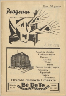 [Program:] Dzidzi. Operetka w 3-ech aktach A. Gruenwalda i L. Steina