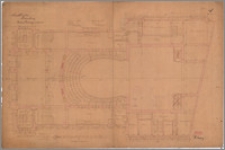 Stadttheater Bromberg. Erster Ranggrundriss