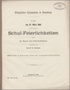 Beiträge zur Metrik Goethe’s. Zweiter Teil.