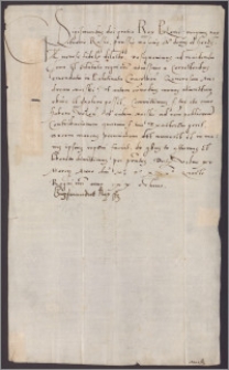 Zygmunt król polski poleca Mikołajowi Taszyckiemu sędziemu i poborcy krakowskiemu wypłacić 10 grzywien Andrzejowi Morskiemu delegowanemu do rewizji praw i statutów królestwa