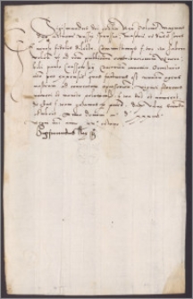 Zygmunt król polski zleca Mikołajowi Taszyckiemu sędziemu i poborcy krakowskiemu,wypłacić z dochodów publicznych na ręce kanonika krakowskiego Pawła Krassowskiego 20 złp na wydatki jakie poniósł podczas poselstwa na sejmik opatowski