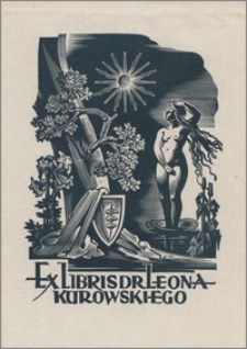Ex libris dr Leona Kurowskiego