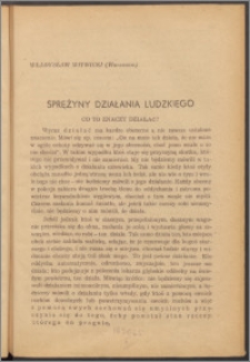 Sprężyny działania ludzkiego