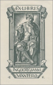 Ex libris Ing, Dott, Gianni Mantero