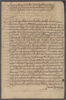 Jan III król polski zleca Hieronimowi Piaseckiemu marszałkowi słonimskiemu i Szymonowi Kurowiczowi instygatorowi W.Ks.Lit. przywieźć do posłuszeństwa wobec klasztoru wigierskiego jego poddanych z leśnictw perstuńskiego i przełomskiego