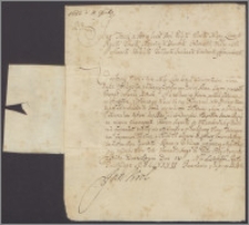 Jan III król polski do N. N. Pomimo zerwania poprzedniego sejmu postanowił zwołać nowy, prosi o obecność na sejmiku przedsejmowym swego województwa i o spowodowanie uchwał korzystnych dla Rzeczpospolitej