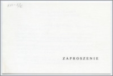 [Zaproszenie. Incipit] Komitet Redakcyjny "Fontes" Towarzystwa Naukowego w Toruniu ma zaszczyt zaprosić na spotkanie z okazji zakończenia druku serii źródłowej Akta stanów Prus Królewskich 1479-1526 (8 tomów) ... 10 marca 1994 r.