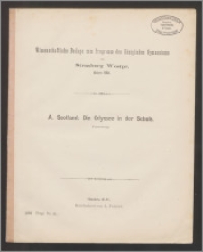 Die Odysse in der Schule. Fortsetzung