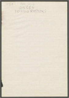 [Służba zdrowia] Okręg Nowogródzki