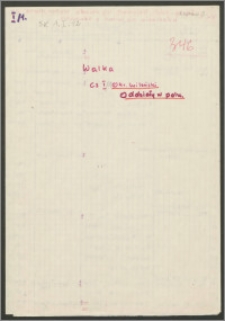 [Walka. Cz. I; Okr. Wileński. Oddziały w polu]