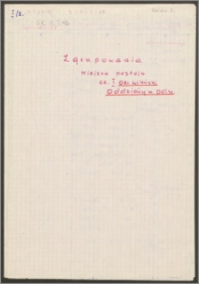 [Zgrupowania. Miejsce postoju. Cz. I; Okr. Wileński. Oddziały w polu]