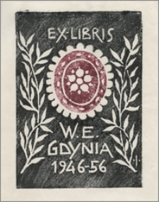 Ex-libris W.E. : : Gdynia 1946-1956