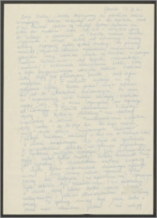 List Sabiny Korejwo z dnia 13 grudnia 1970 roku