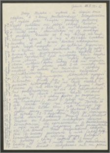 List Sabiny Korejwo z dnia 24 maja 1972 roku