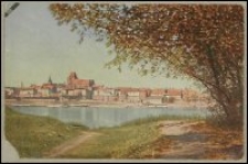 Toruń - widok z Kępy Bazarowej - Blick auf die alte Ordensfeste von der Bazarkämpe aus