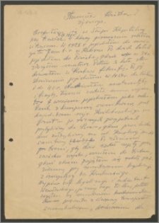 Stanisław Kiałka : życiorys [własny]