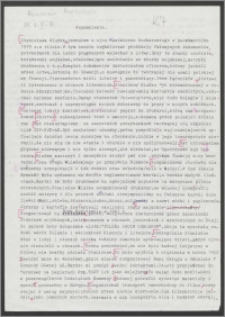 Augustowski Kazimierz ps. "Kostek", "Jagoda", "Zygmunt", "Prus" : Wspomnienie