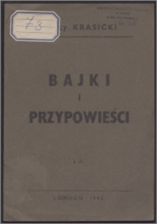 Bajki i przypowieści