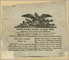 [Ulotka] : [Inc.:] Berlinische Nachrichten von Staats- und gelehrten Sachen. Im Verlage der Haude und Spenerschen Buchhandlung. Extra Blatt No. 7. Dienstag, den 7. September 1813 [...]