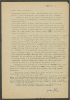 List Janiny Miłosz z dnia 22 stycznia 1969 roku