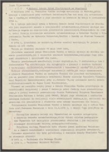 Pijaczewska Irena: W Wyższej Szkole Sztuk Plastycznych we Wrocławiu